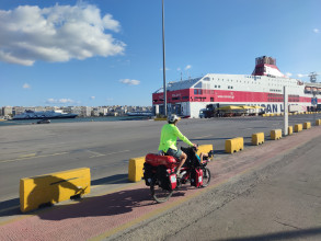 J69 - traversée bateau, étape à Chios & arrivée en Turquie